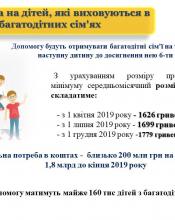 Щодо соціальної підтримки багатодітним сім’ям Щодо соціальної підтримки багатодітним сім’ям