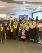 Вогонь Миру, Надії і Любові вже у Бучі