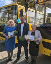 Шкільні автобуси отримали дві школи Бучанської громади