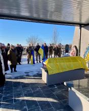 У Бучі попрощалися з 29-річним Героєм Олександром Боднарем  У Бучі попрощалися з 29-річним Героєм Олександром Боднарем