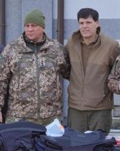 Американські партнери з Ukraine Focus на чолі з Броком Бірманом передали військове спорядження