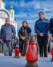 До Бучі прибула офіційна делегація Федеративної Республіки Німеччина на чолі з Федеральною міністеркою економічного співробітництва та розвитку Рім Алабалі-Радован