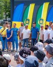 Олімпійський дух у Бучі: в Академії спорту урочисто підняли олімпійський прапор на підтримку української збірної