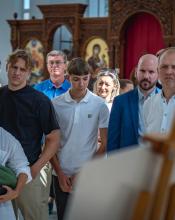 До Бучі завітали представники дипломатичного корпусу та міжнародних організацій, аби вшанувати памʼять невинних жертв російської окупації