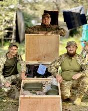 Продовжуємо підтримувати наших військових: Бучанська громада передала автомобільний комплекс РЕБ для 22-ї бригади ЗСУ