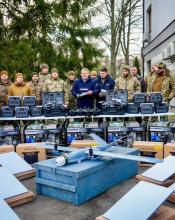 Бучанська громада передала 61 одиницю спорядження для 11 підрозділів Збройних Сил України