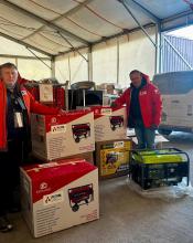 Енергетична стійкість: Бучанська громада отримала потужні генератори від фонду PCPM «Польський центр міжнародної допомоги».