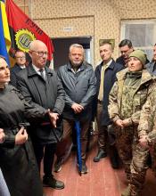 Бучанське ДФТГ відвідали Міністерка європейських справ Данії Марі Б'ярре та посол Данії в Україні Оле Егберг Міккельсен