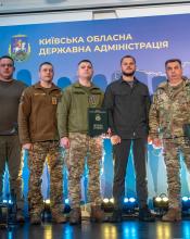 З нагоди третьої річниці звільнення Київщини у Бучі відзначили тих, хто першими став на захист області та наших громад