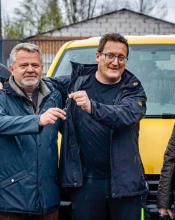 Два мікроавтобуси Volkswagen передані Бучі від наших друзів із німецького міста-партнера Бергіш-Гладбах