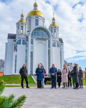 Бучу відвідала делегація керівництва міжнародної екологічної організації Greenpeace.