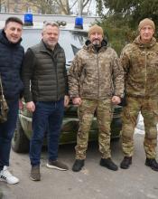 На фронт передали бус Volkswagen — для 3 окремої штурмової бригади, де служать бучанці  На фронт передали бус Volkswagen — для 3 окремої штурмової бригади, де служать бучанці