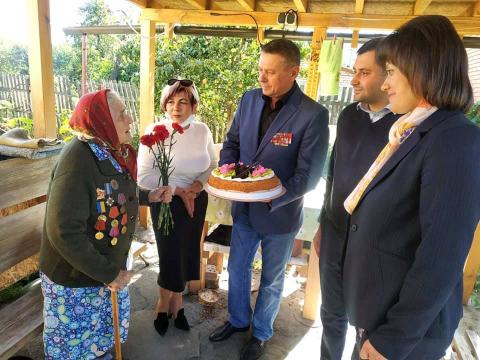   Привітали з  Днем  партизанської слави