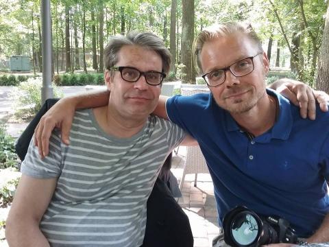 Фінські журналісти знімають фільм про Україну і Бучу
