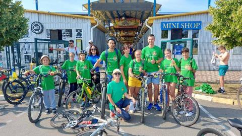  Відбувся велопробіг громадою