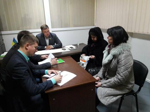 Народний депутат України Віталій Купрій провів свій перший прийом у місті 