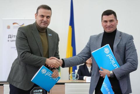 Підписано меморандум між Бучанською громадою та UNICEF Підписано меморандум між Бучанською громадою та UNICEF