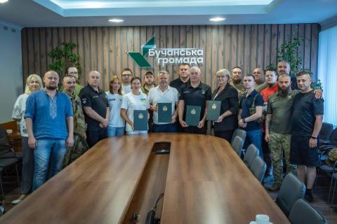 Бучанська громада посилює підтримку ветеранів: підписано важливі меморандуми про співпрацю