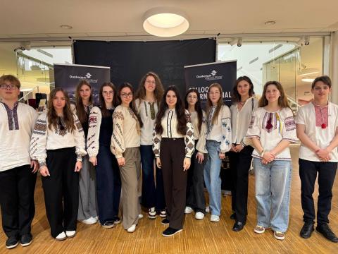 Молодь Бучанської громади презентувала карту місць пам’яті у місті-побратимі Дюнкерку.