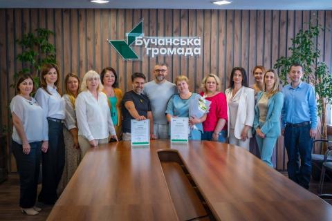 Напередодні Дня адміністратора ЦНАП відзначили тих, хто щодня забезпечує якісне та своєчасне надання адміністративних послуг жителям Бучанської громади