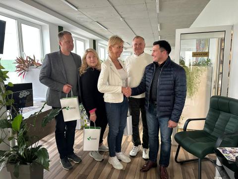 До Бучі завітали представники компанії Eco Baltia – лідера серед країн Балтії у сфері управління навколишнім середовищем та переробки відходів.