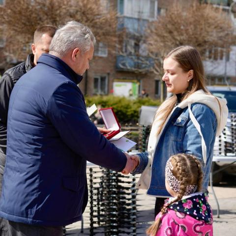 У переддень третьої річниці звільнення Бучанської громади ми вшанували тих, завдяки кому це стало можливим