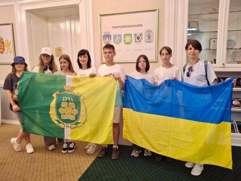 Щасливі миті літа: діти Бучанської громади повернулися з відпочинку в Угорщині