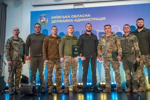 З нагоди третьої річниці звільнення Київщини у Бучі відзначили тих, хто першими став на захист області та наших громад