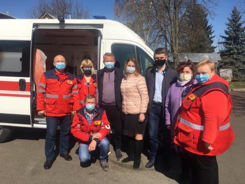 Медики  Бучанської підстанції екстреної медичної допомоги отримали новий спецавтомобіль