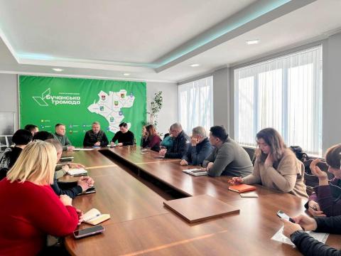 У Бучанській міській раді відбулася зустріч з головами правління ОСББ та ЖБК У Бучанській міській раді відбулася зустріч з головами правління ОСББ та ЖБК
