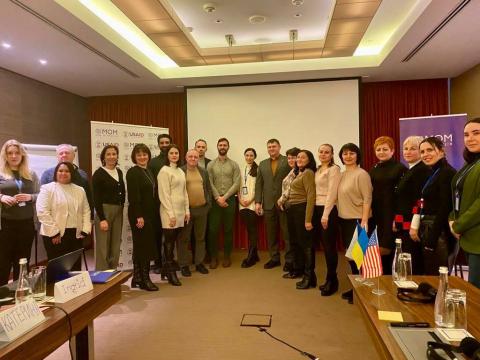Cемінар з об’єднання місць тимчасового проживання внутрішньо переміщених осіб Cемінар з об’єднання місць тимчасового проживання внутрішньо переміщених осіб
