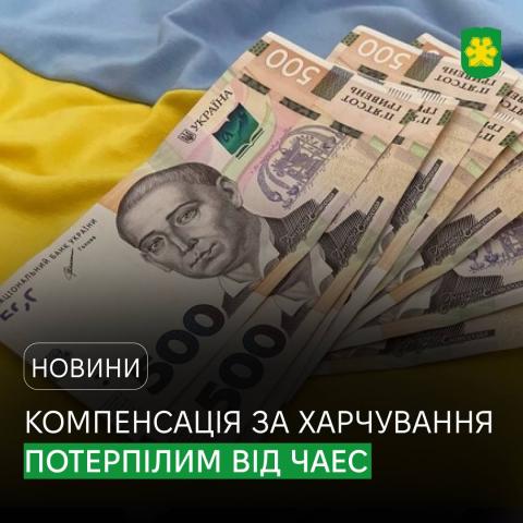 Потерпілі від аварії на ЧАЕС, які проживають у Бучанській громаді, отримають компенсацію за харчування