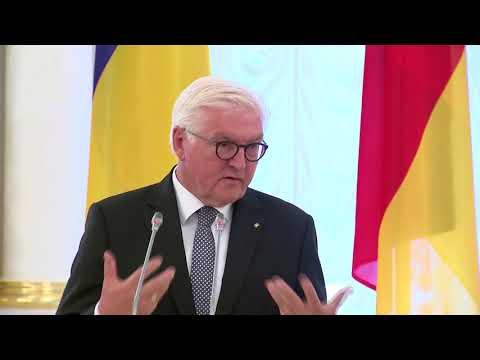 Вбудована мініатюра для Відповіді Президентів України та Німеччини на питання журналістів