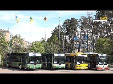 Вбудована мініатюра для Автобуси «Бучатранссервісу» перевозять мешканців Бучанської громади