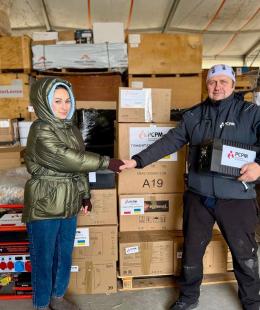 Бучанська громада отримала партію енергообладнання від фонду «Польський центр міжнародної допомоги» (PCPM).