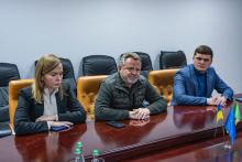 Бучу відвідав відомий кримськотатарський політик і громадський діяч Рефат Чубаров Бучу відвідав відомий кримськотатарський політик і громадський діяч Рефат Чубаров