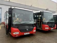Два чеські автобуси SOR BN 8.5 отримало КП «Бучатранссервіс» від партнерів із Праги Два чеські автобуси SOR BN 8.5 отримало КП «Бучатранссервіс» від партнерів із Праги