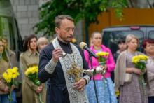 У Бучі відкрили меморіальні дошки на честь Героїв – Богдана Замостяна та Ігоря Недашківського